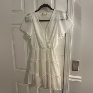 Altar'd State White Mini Dress